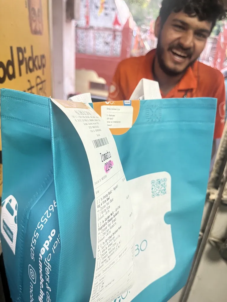 Order going out