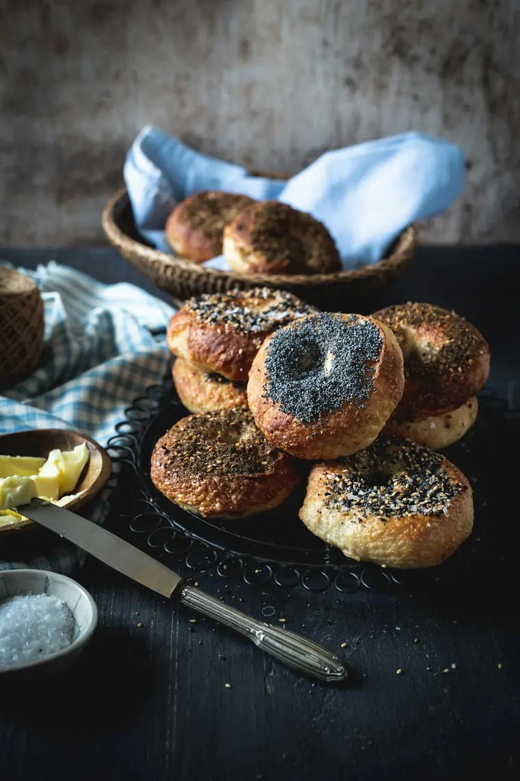 Bagels from the FLKY bakery