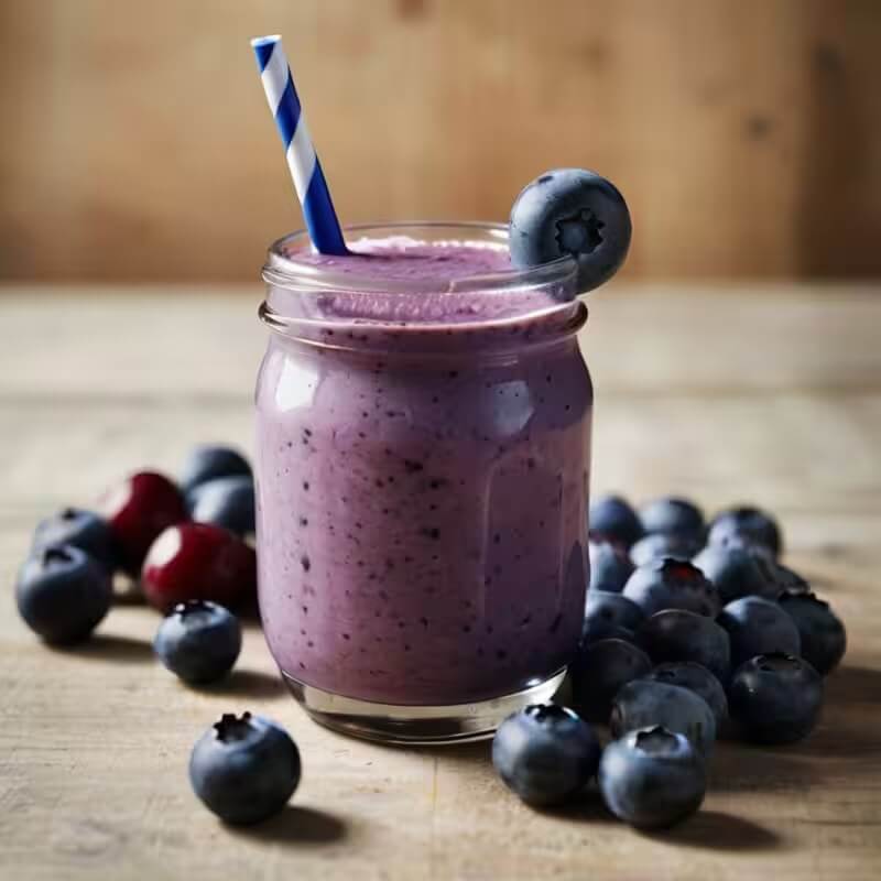 GlowBerry Blueberry Smoothie