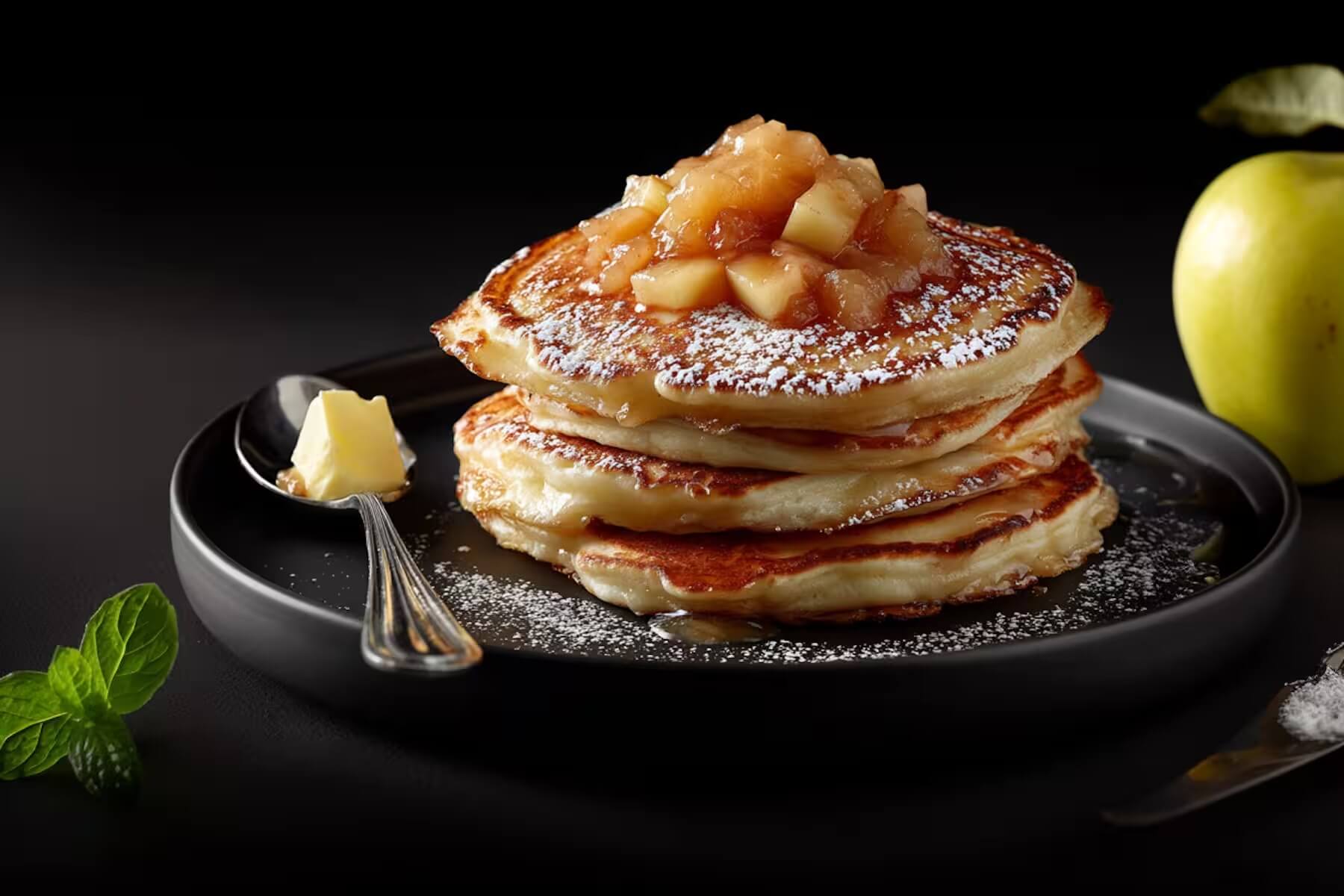 Granny Smith Apple Pancakes