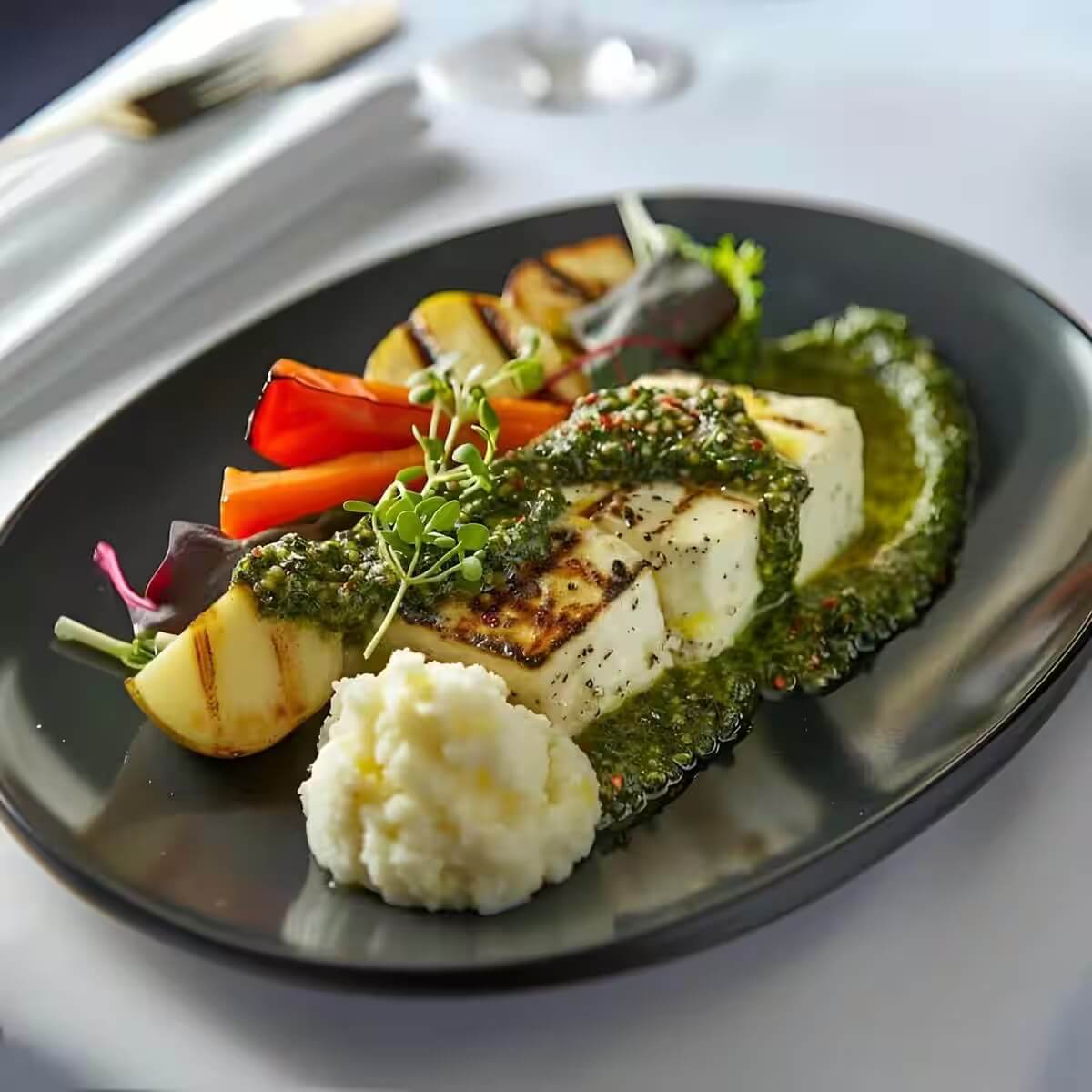 Lean & Green Pesto Paneer Bowl