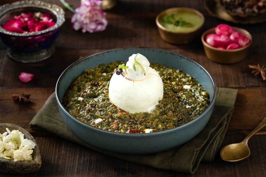 Palak Burrata