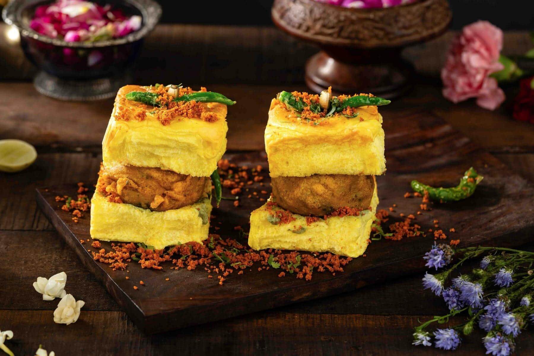 Vada Pav in Brioche Pav
